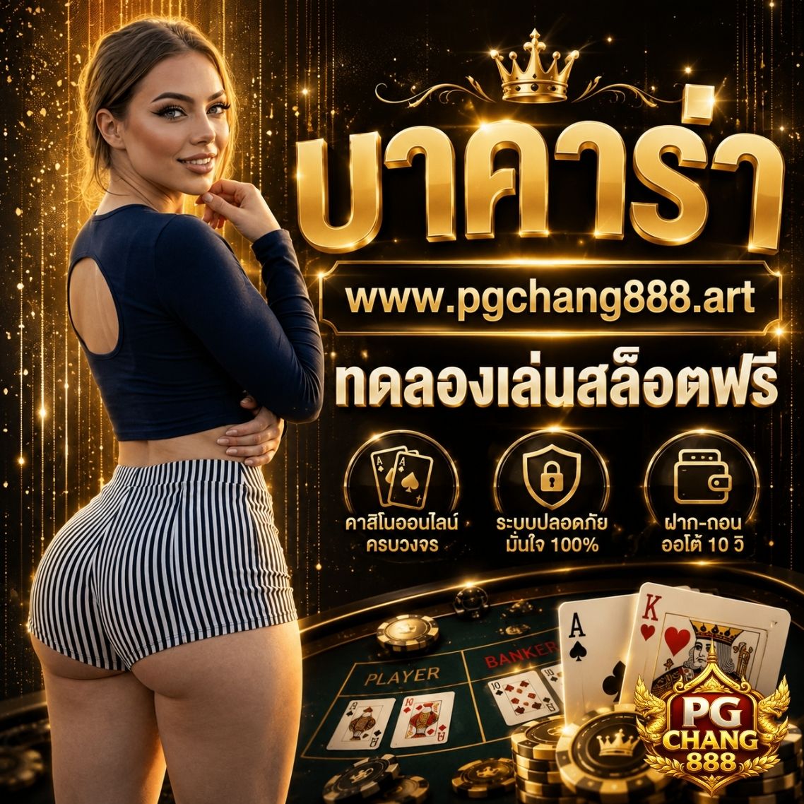 บาคาร่า www.pgchang888.art ทดลองเล่นสล็อตฟรี